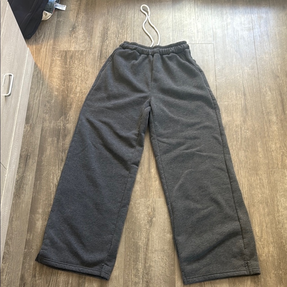 SHEIN Gray Wide-Leg Pants